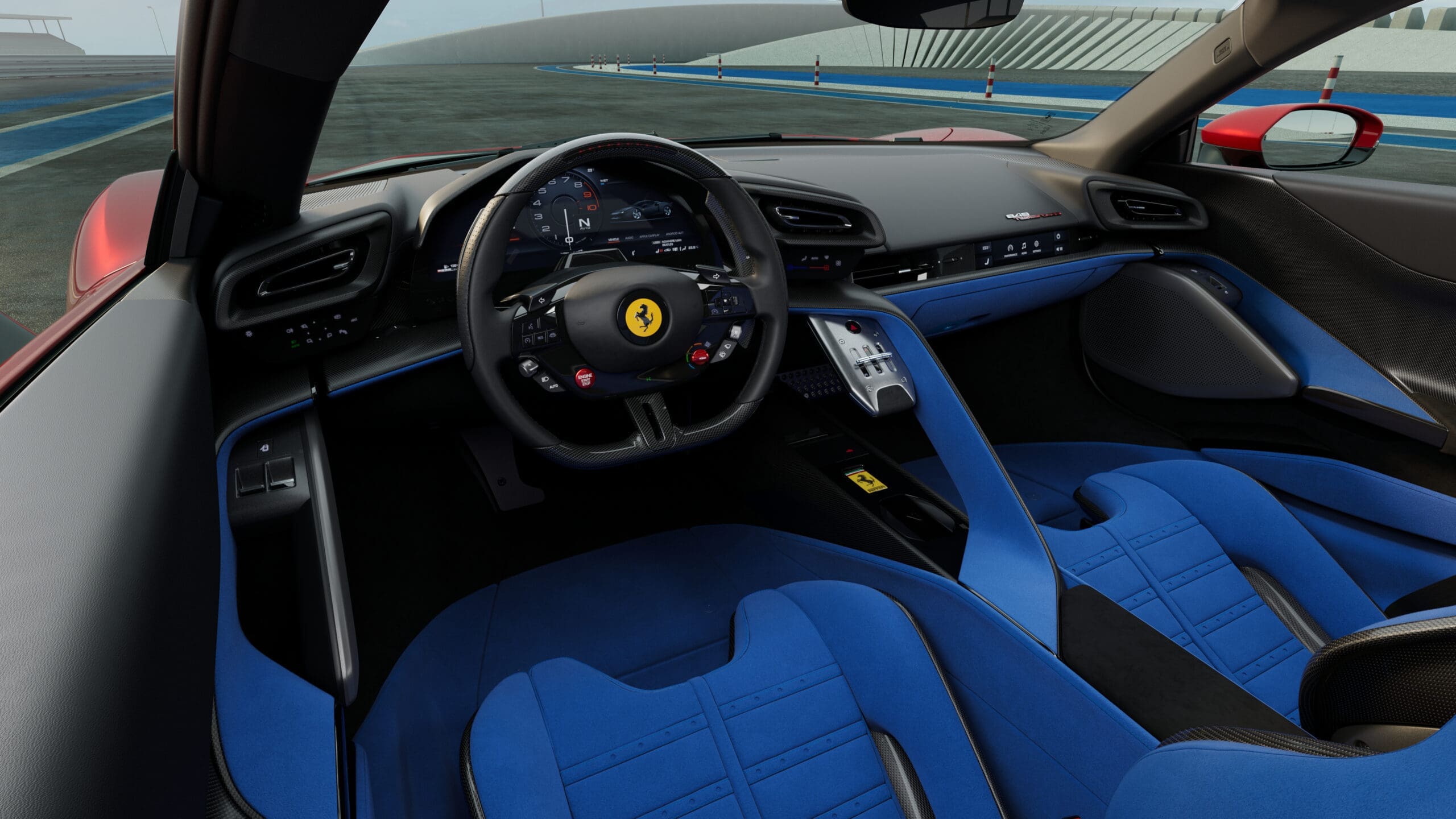 Ferrari 849 Testarossa Interior
