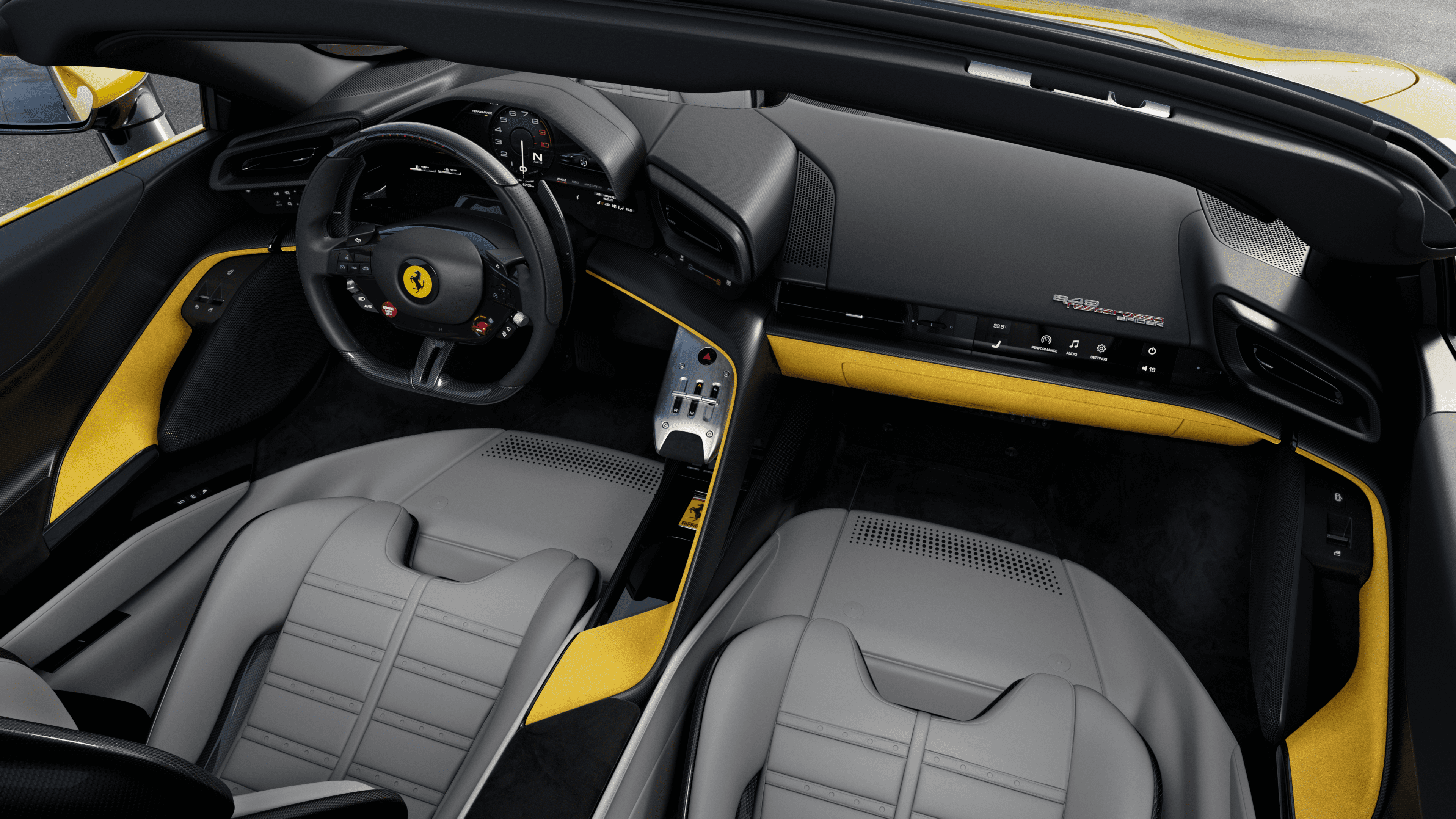 Ferrari 849 Testarossa Spider Interior