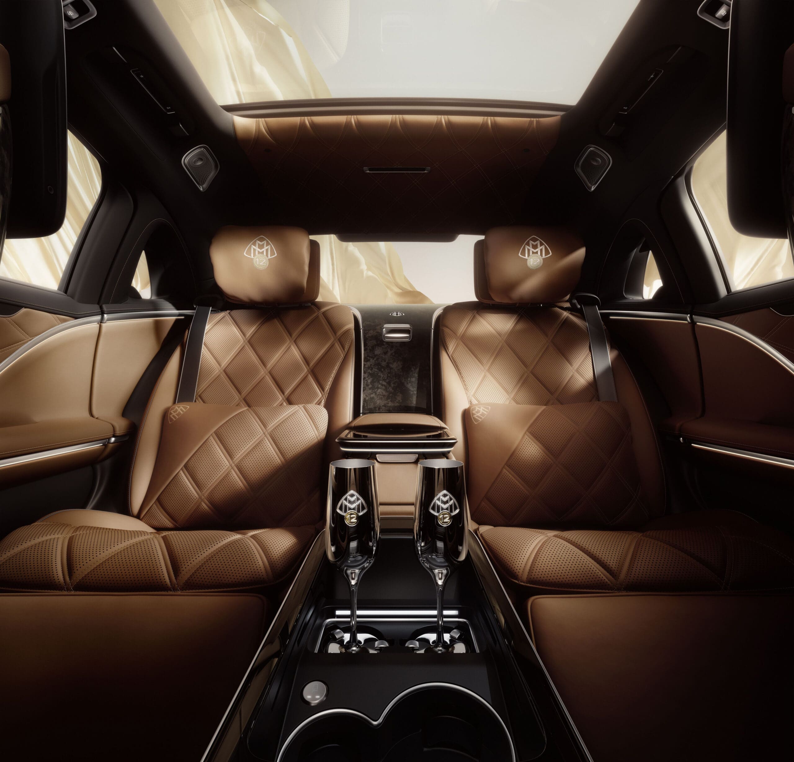 V12 Edition Mercedes-Maybach Backseat