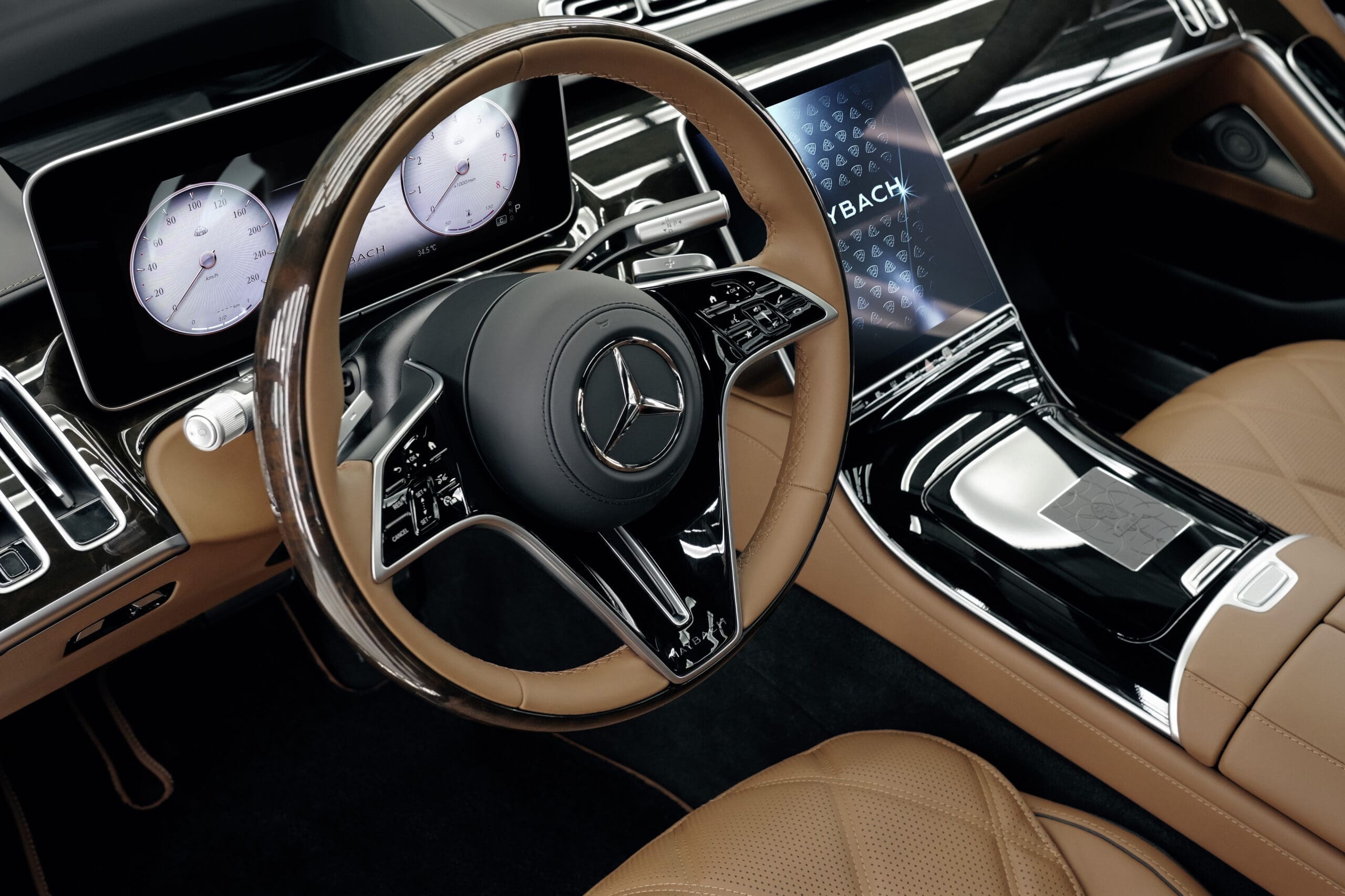 V12 Edition Mercedes-Maybach Interior Stearing Wheel