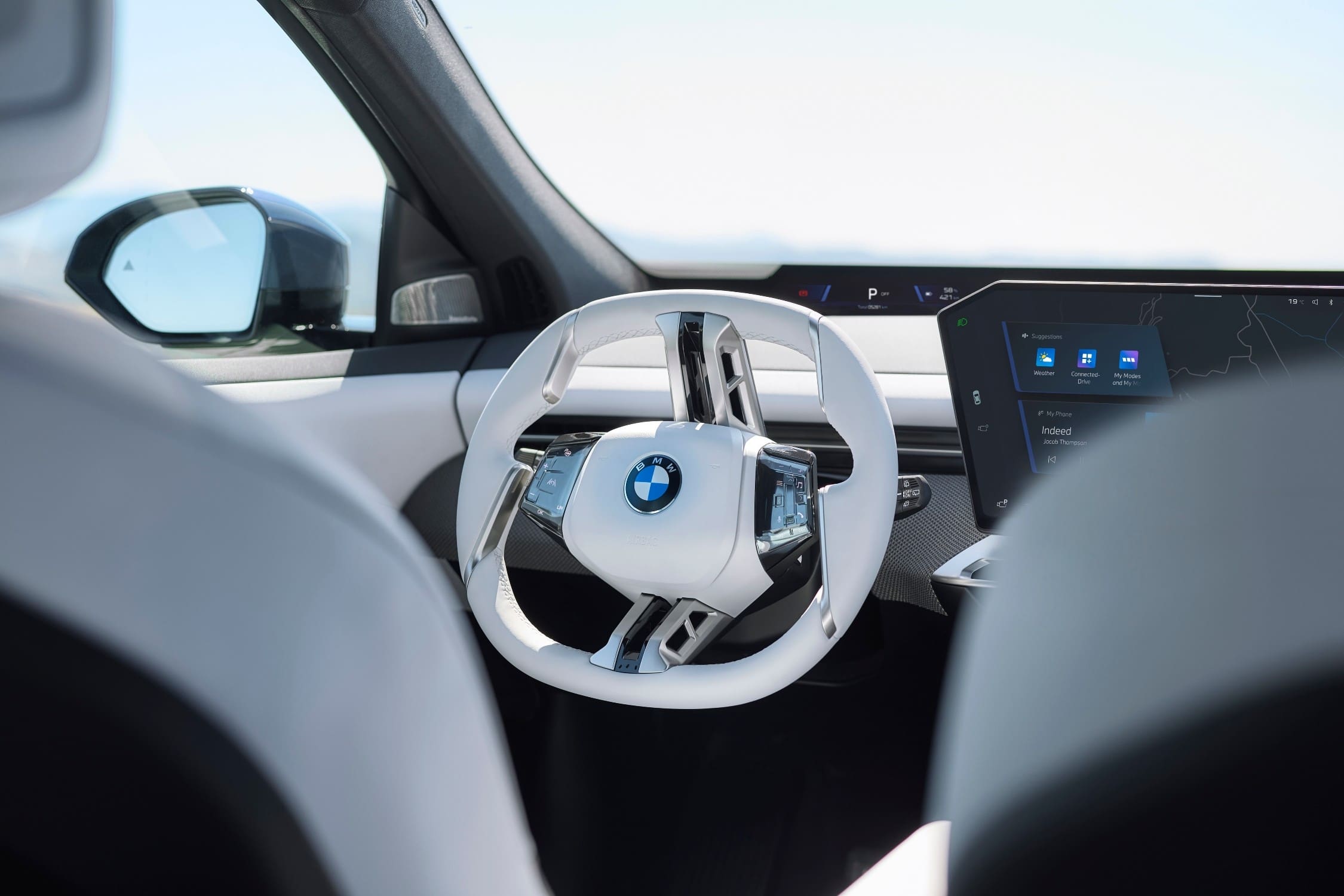New BMW iX3 Driving Seat