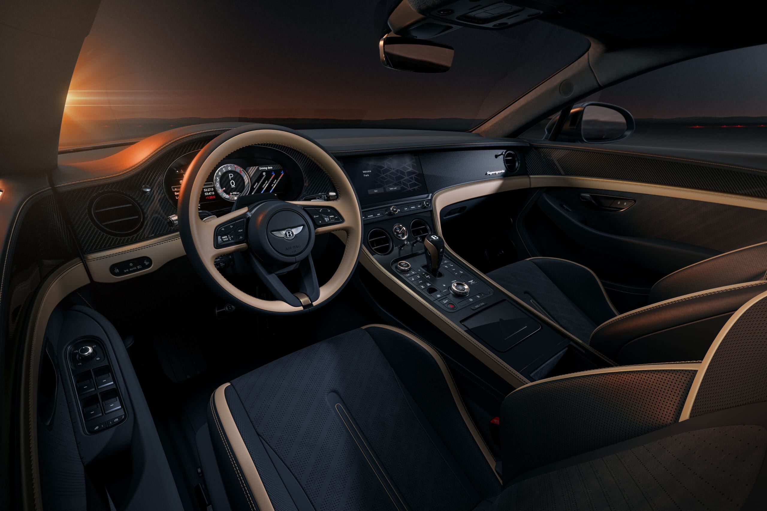 Bentley Supersports GT Interior