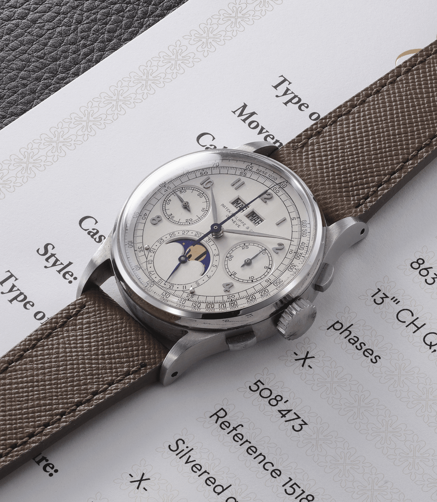 Patek Philippe 1518 Vintage Record Breaking Watch